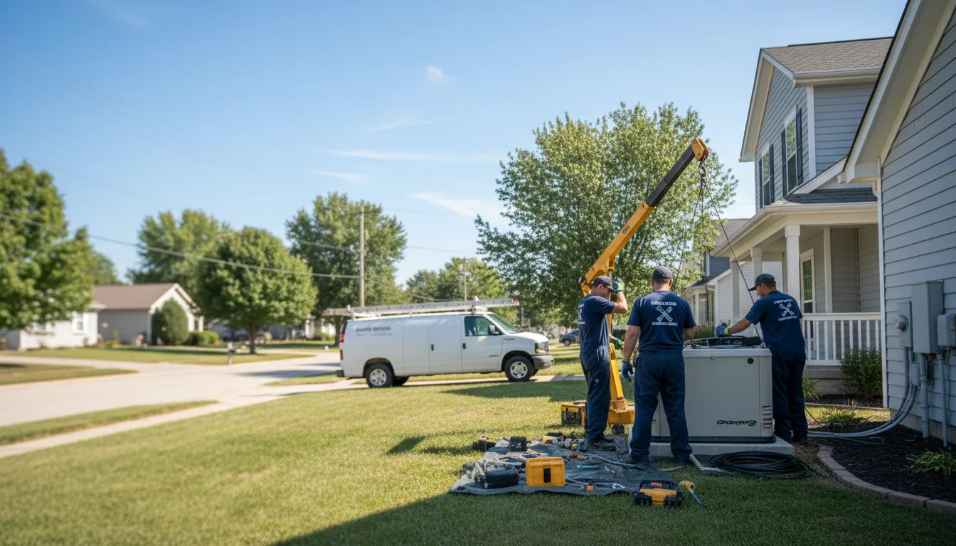 Generator Installation in Portis, KS near me